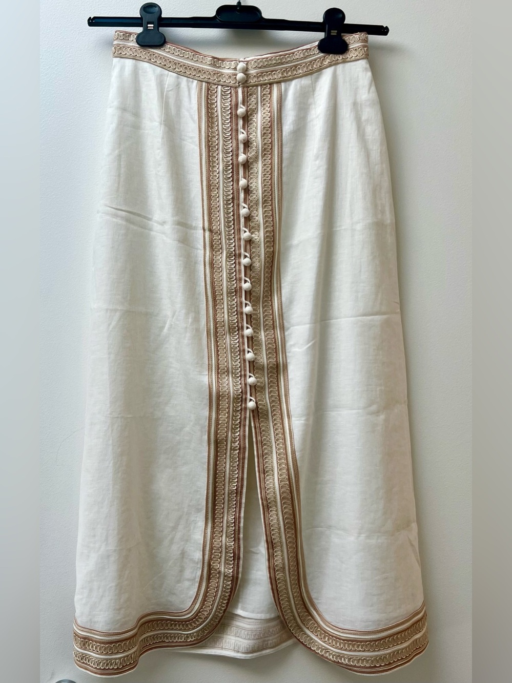 Stunning Zimmerman Embroidered Midi Skirt